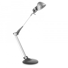 Настольная лампа в современном стиле офисная Brille 60W MTL-11 Серый Ивано-Франковск