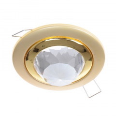 Декоративный точечный светильник Brille 20W HDL-SH Латунь 164023 Суми