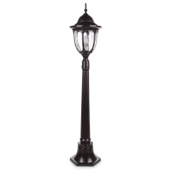 Уличный фонарь Brille 60W GL-03 Коричневый в классическом стиле Сумы
