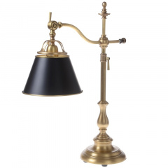 Настольная лампа лофт Brille BL-183 Латунь Николаев