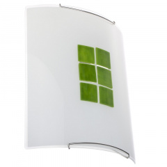 Светильник настенно-потолочный Green Brille 40W W-444 Белый Полтава
