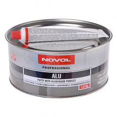 Шпаклевка автомобильная с алюминиевой пылью Novol ALU 1.8 кг Днепр