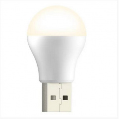 Лампа светодиодная USB Lesko для повербанка Тёплый свет Сарни