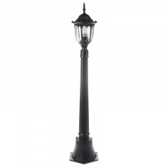 Вуличний ліхтар Brille 60W GL-03 Чорний в класичному стилі Виноградів