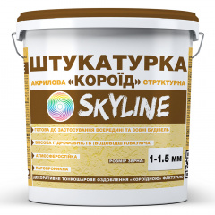 Штукатурка "Короїд" Skyline акриловая зерно 1-1.5 мм 25 кг Днепр