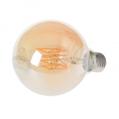 Лампа светодиодная Brille Стекло 8W Янтарный 32-869 Одесса
