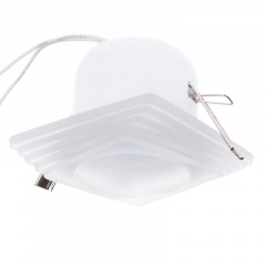 Декоративный точечный светильник Brille 20W HDL-G24 Белый 162030 Кропивницький