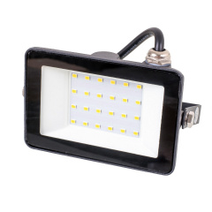 Прожектор Brille LED IP65 20W HL-29 Черный 32-576 Сміла