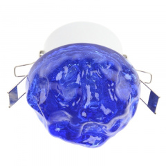 Декоративный точечный светильник Brille 20W HDL-G50 Синий 167035 Николаев