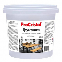 Ґрунтовка ProCristal IР-02 3 л Білий Київ