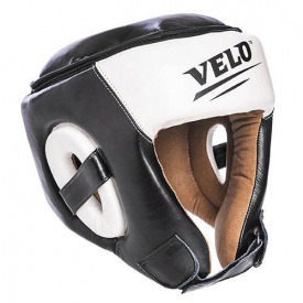 Шлем боксерский открытый VL-2211 Velo XL Черный (37241043)