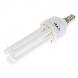 Лампа энергосберегающая Brille Стекло 18W Белый 126947