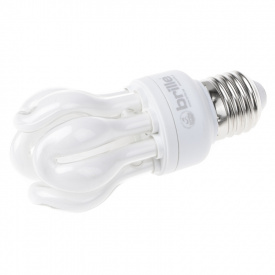 Лампа энергосберегающая Brille Стекло 9W Белый 128010