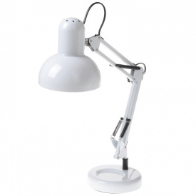 Настольная лампа в современном стиле офисная Brille 40W MTL-23 Белый