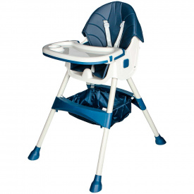 Детский стульчик для кормления Bestbaby BS-803C Blue