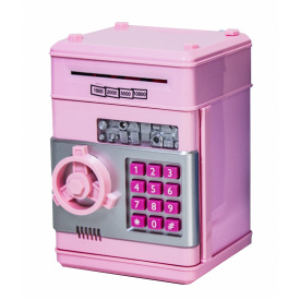 Электронная копилка-сейф Number Bank "Safe". Pink (1511-2)