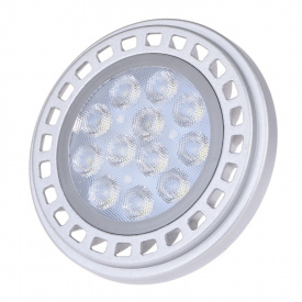 Лампа светодиодная Brille Пластик 12W Серебристый 32-117