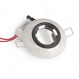 Точечный светильник с подсветкой Brille HDL-G230 Белый 36-068