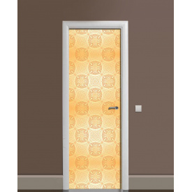 Наклейка на дверь Zatarga «Болгарские пески» 650х2000 мм виниловая 3Д наклейка декор самоклеящаяся