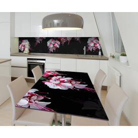 Наклейка 3Д вінілова на стіл Zatarga «Легкість буття» 600х1200 мм для будинків, квартир, столів, кав'ярень.