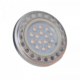Лампа светодиодная Brille Металл 15W Серый L104-001