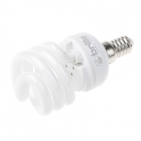 Лампа энергосберегающая Brille Стекло 11W Белый 128090