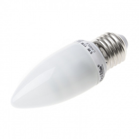 Лампа энергосберегающая свеча Brille Стекло 11W Белый YL295