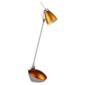 Настольная лампа в современном стиле офисная Brille 40W SL-07 Серый