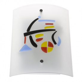 Светильник настенно-потолочный Brille 60W W-465 Разноцветный