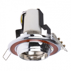 Поворотный точечный светильник Brille 60W RO-50 Хром 161270