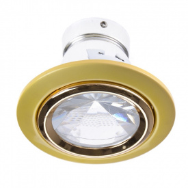 Декоративный точечный светильник Brille 20W HDL-DI Латунь 164017