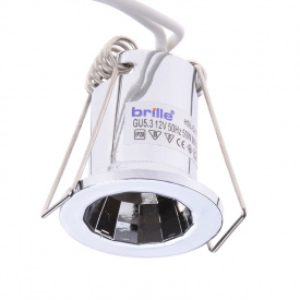 Маленький точечный светильник Brille 20W HDL-DJ Хром 163090