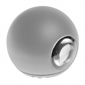 LED подсветка Brille Пластик 3W AL-235 Серый 34-197