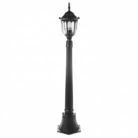 Уличный фонарь Brille 60W GL-03 Черный в классическом стиле