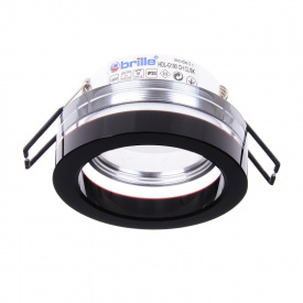 Декоративный точечный светильник Brille HDL-G190 Черный L13-036