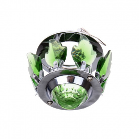 Декоративный точечный светильник Brille 20W HDL-G46 Зеленый 162215