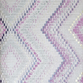 Вінілові шпалери на флізеліновій основі P+S international Fashion four Walls 02545-10 Фіолетовий-Білий