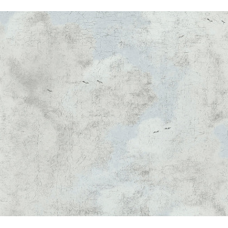 Вінілові шпалери на флізеліновій основі A.S.Creation History of Art 37649-1 Сірий-Блакитний
