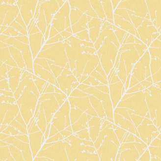Вінілові шпалери на флізеліновій основі Graham & Brown Simplicity Жовтий (103175)
