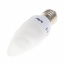 Лампа энергосберегающая свеча Brille Стекло 9W Белый 126983 Костопіль
