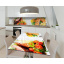 Наклейка 3Д виниловая на стол Zatarga «Комплимент от шефа» 600х1200 мм для домов, квартир, столов, кофейн, Пологи