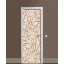 Наклейка на двері Zatarga «М'ята папір» 650х2000 мм вінілова 3Д наклейка декор самоклеюча Київ