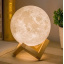 Ночной светильник 3D Moon Lamp "Луна" без аккумулятора с пультом (3_03723) Херсон