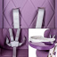 Детский стульчик Bestbaby BS-806 Purple для кормления складной Миколаїв