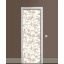 Наклейка на двері Zatarga «Вензель ботаніки» 650х2000 мм вінілова 3Д наклейка декор самоклеюча Харків