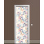 Наклейка на дверь Zatarga «Цветочный гербарий» 650х2000 мм виниловая 3Д наклейка декор самоклеящаяся Каменка-Днепровская