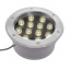 Светильник грунтовой Brille LED IP67 12W LG-24 Серебристый 34-172 Миколаїв