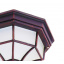 Светильник уличный потолочный Brille GL-45 Коричневый Вільнянськ