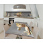Наклейка 3Д вінілова на стіл Zatarga «Сири богеми» 650х1200 мм для будинків, квартир, столів, кав'ярень. Єланець