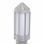 Вуличний ліхтар Brille GL-09 Сріблястий корпус, 1 білий плафон Рівне